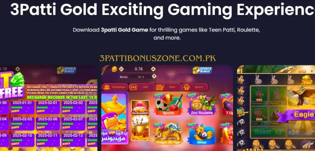 3 Patti Gold 111 Bonus